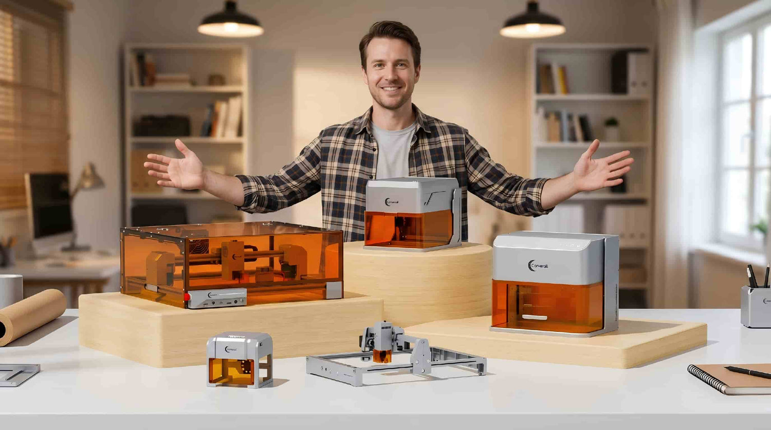 Best enclosed desktop laser engraver for home studios