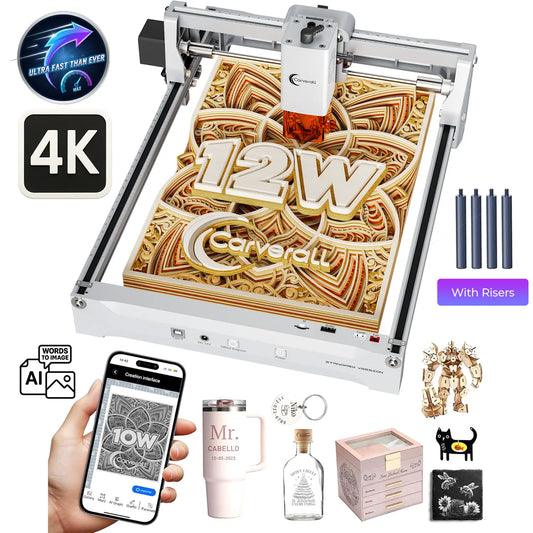 Carverall K15 Pro Mini Portable Laser Engraver | 300*200mm