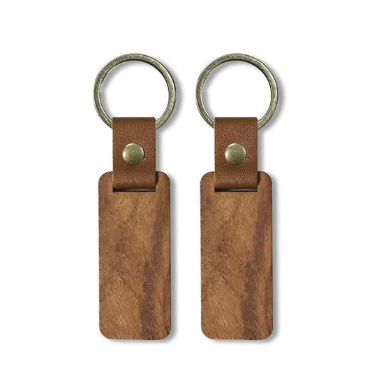 Blank Wood Keychains for Laser Engraver