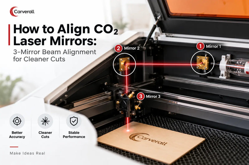 How to Align CO2 Laser Mirrors: 3-Mirror Beam Alignment for Cleaner Cuts