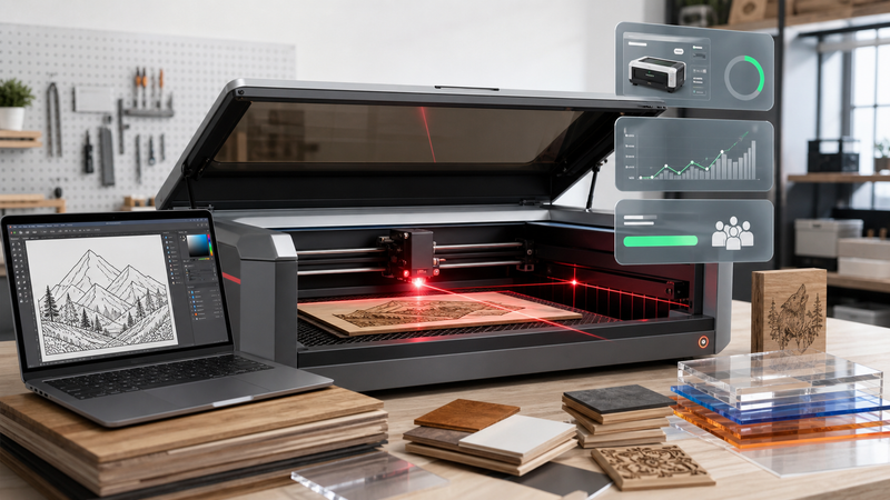 Lasergravur-News 24. Juli 2026: xTool, LightBurn, LaserPecker, OMTech, GWEIKE & Kickstarter