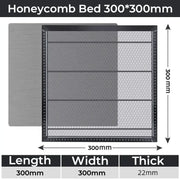300 by 300mm honeycomb board for laser engraver