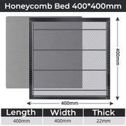 400 by 400mm honeycomb board for laser engraver