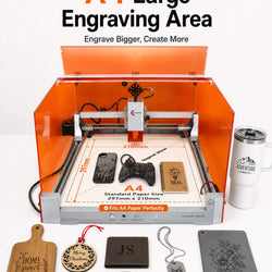 Carverall K15 Pro Mini Portable Laser Engraver | 300*200mm