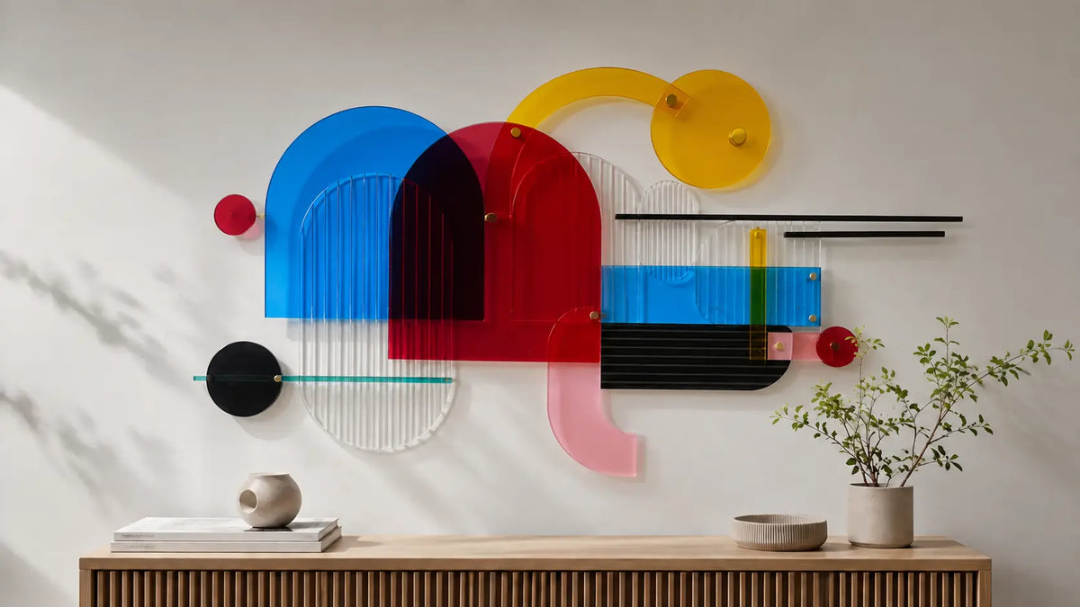 <strong>Acrylic Wall Art Clock</strong>