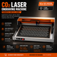 Carverall C1 40W CO2-Lasergraviermaschine | Arbeitsbereich 620 x 350 mm