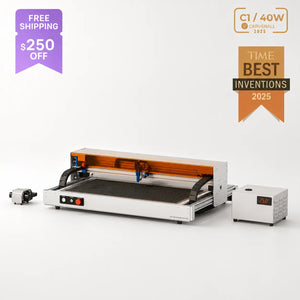 Carverall C1 40W CO2 Laser Engraving Machine | Work Area 620*350mm