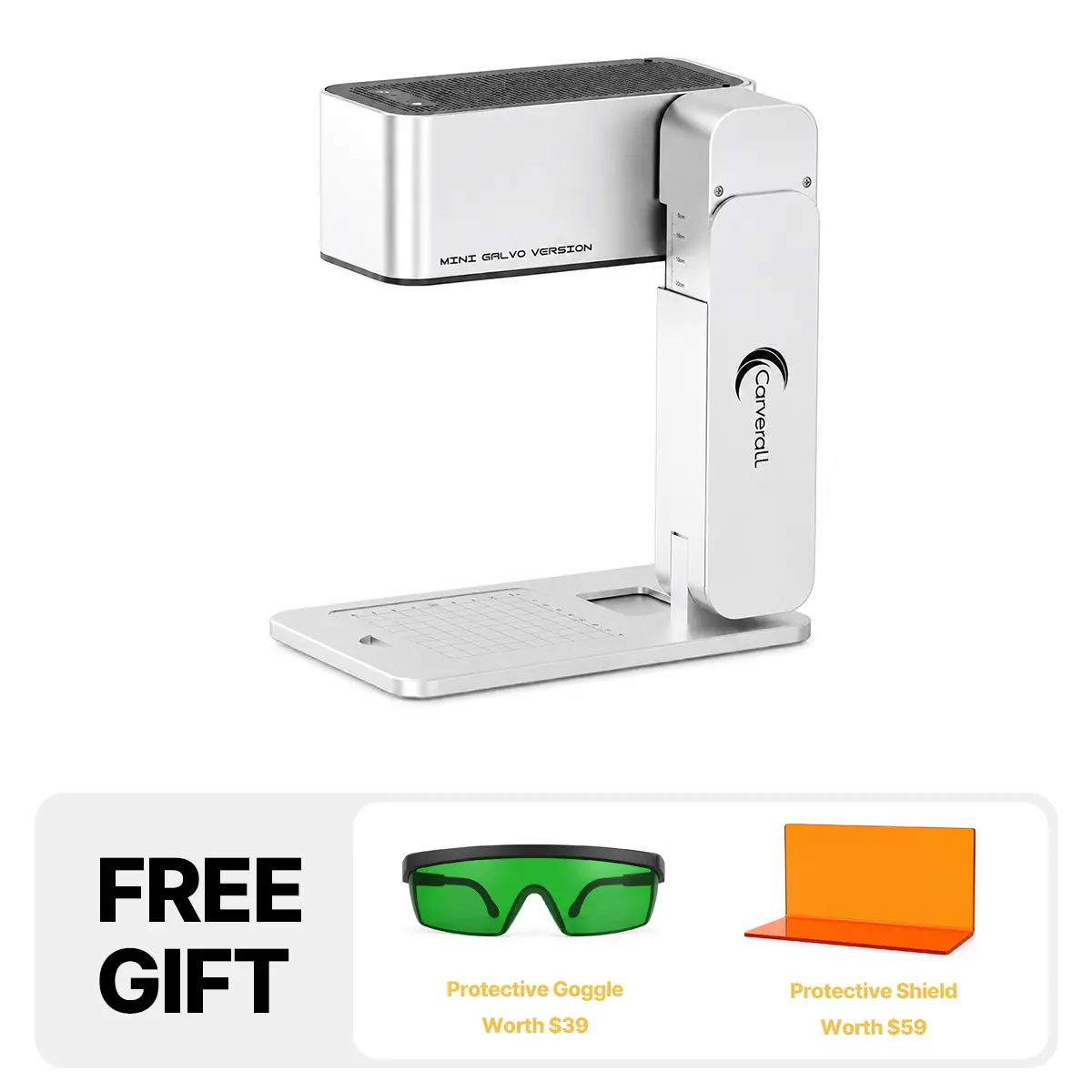 Grabador láser plegable portátil Carverall Z3 de 5 W