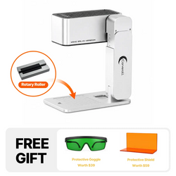 Grabador láser plegable portátil Carverall Z3 de 5 W