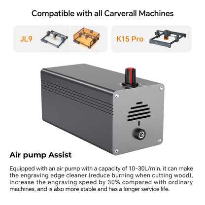 MD12 Air Assistant Pump | helps remove smoke and prevents burning edges.