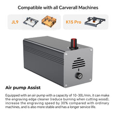 MD12 Air Assistant Pump | helps remove smoke and prevents burning edges.