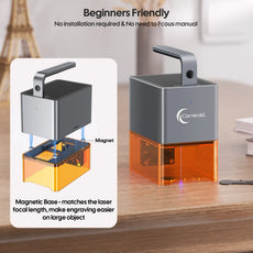 Carverall Z4 portable laser marking machine detail