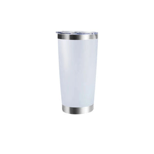 Coated stainless steel glass for custom laser engraving