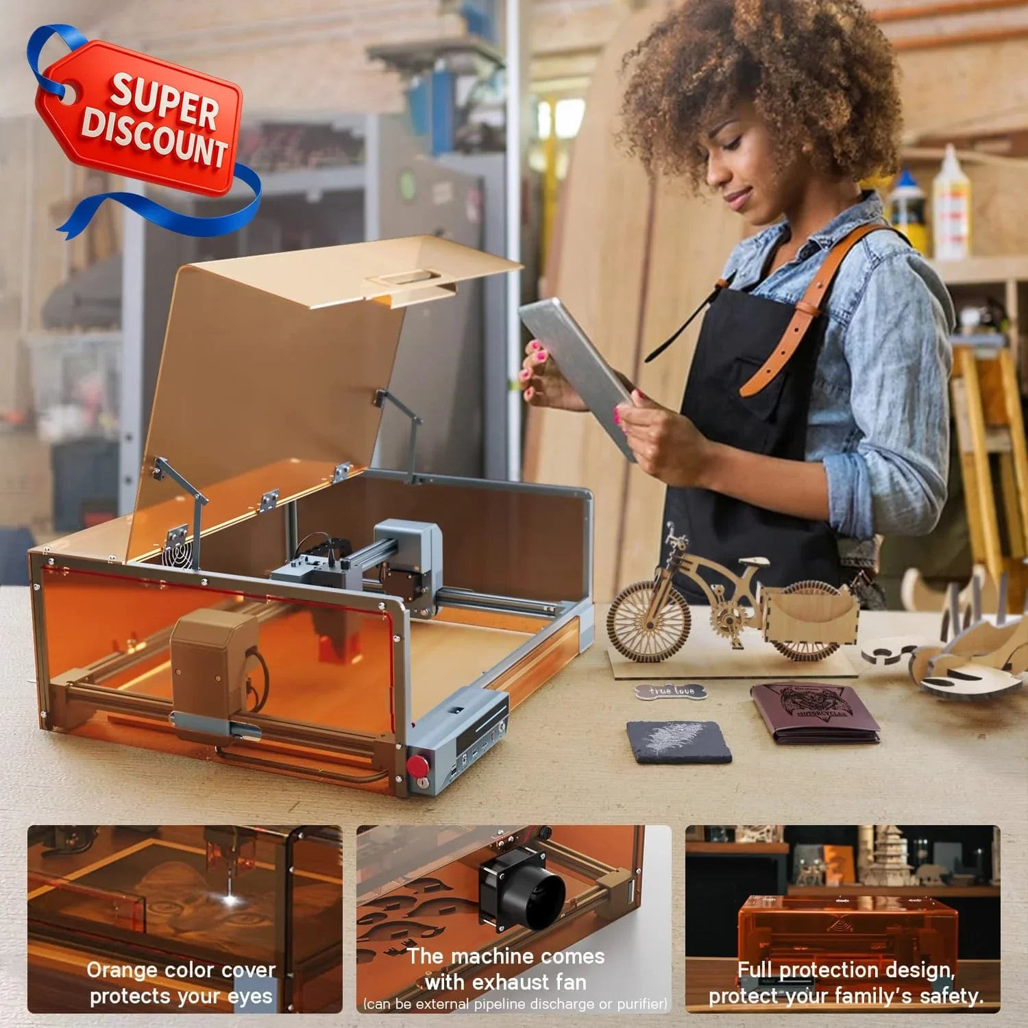 Carverall X1 laser engraver feature image
