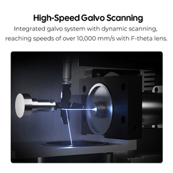 Carverall Z12 20W Fiber Laser Engraver For metal & Plastic