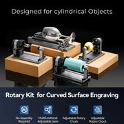 MD18 multi-functional rotary chuck components