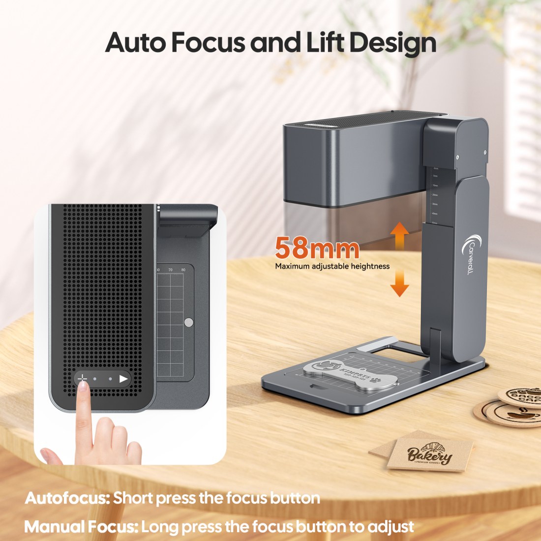 Carverall Z3 - Portable and Foldable Laser Engraver