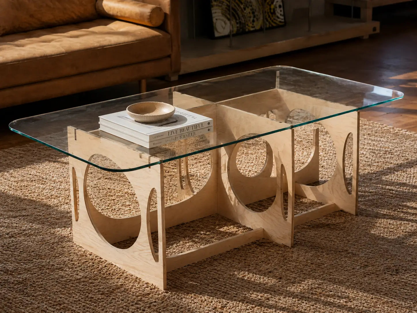 <strong>Wood Coffee Table</strong>