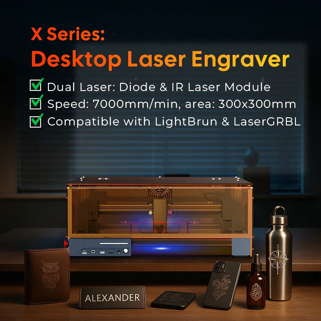 Carverall X1 compact laser engraver product detail