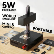 Carverall Z15 desktop fiber laser engraver detail