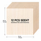 12 Pieces Basswood Sheets | 2mm thickness