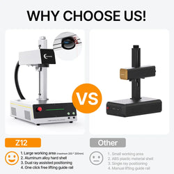 Carverall Z12 JPT MOPA Fiber Laser Engraver