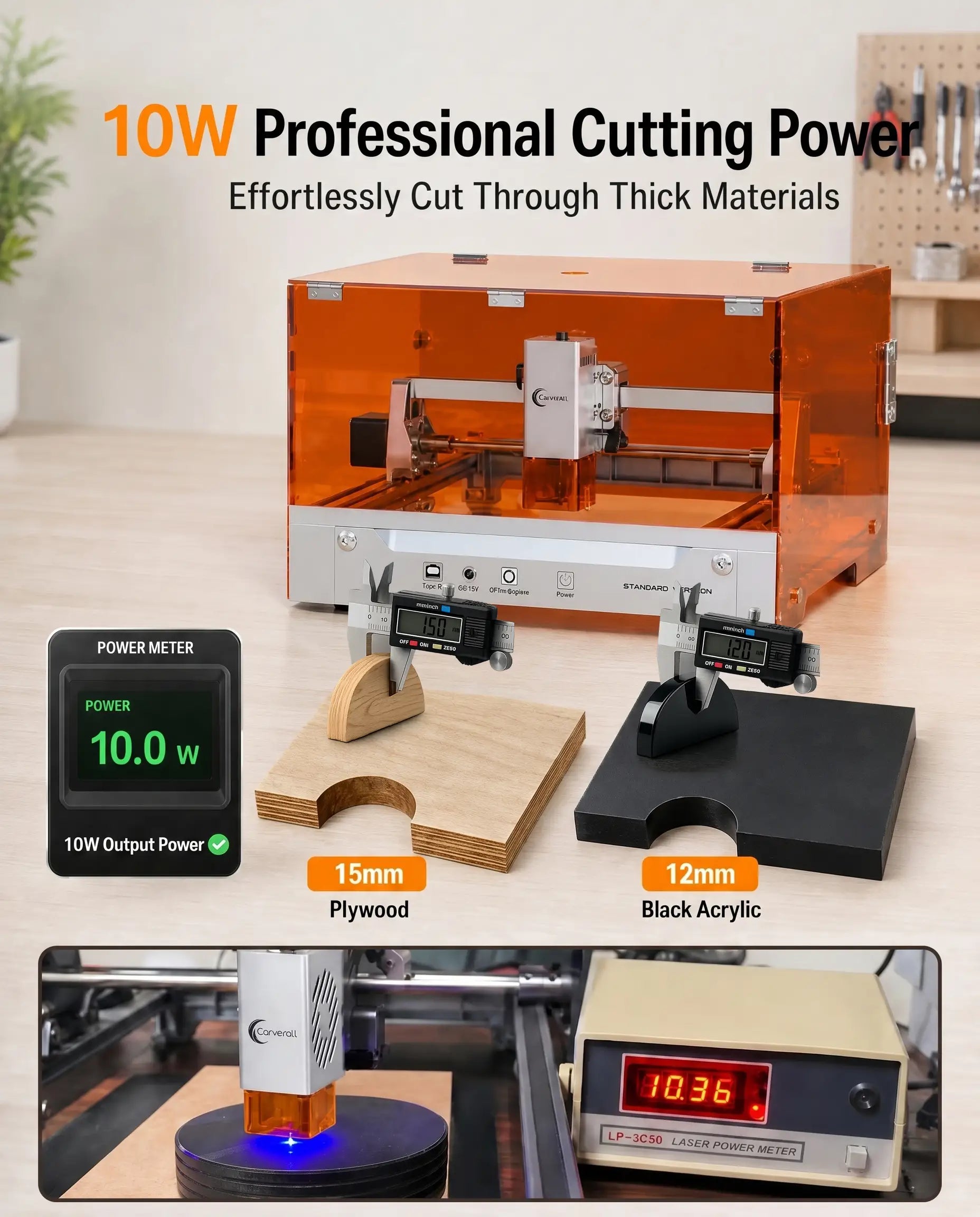 Carverall K15 Pro Mini Portable Laser Engraver | 300*200mm