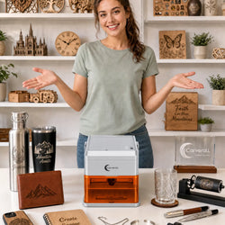 Carverall A1Pro Mini Laser Engraver | Portable & Desktop | Dual Laser Options